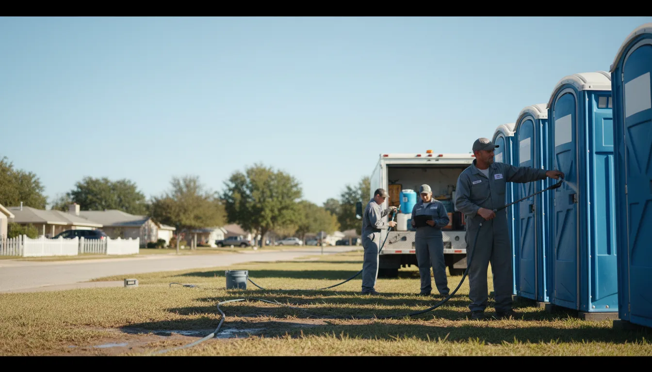 Long-Term Portable Toilet Rental in Canadian, OK near me